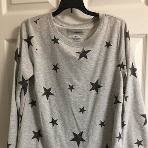 Sonoma Lightweight Star Sweatshirt - Medium NWT So Pretty  Mi5